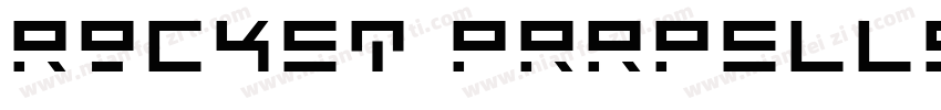 rocket prrpelled字体转换